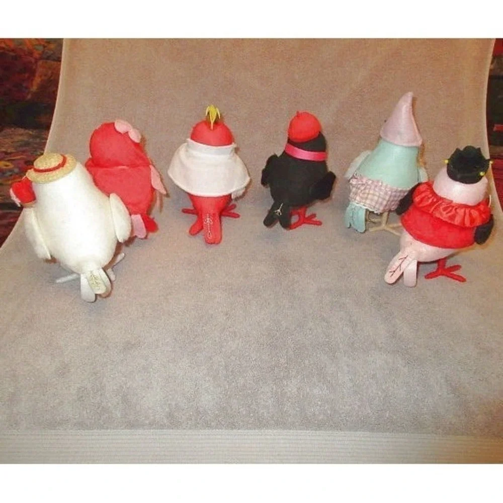 Featherly Friends Collectible Birds Target Set Of 6 Queenie Cherie Bloom Easter
